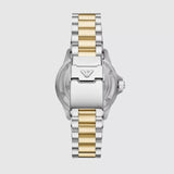 Emporio Armani Sea Explorer Two Tone Automatic Stainless Steel Men's Watch| AR60089