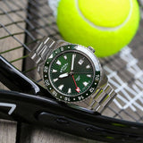 Rotary Henley GMT Green Dial Men's Watch | GB05108/24