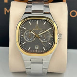 Bigotti Square Black Multi-Dial Rose Gold Luminous Hands Stainless Steel | BG.1.10555-3