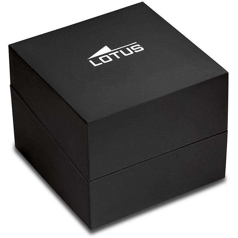 Lotus Freedom GTS 37mm Rose Gold Stainless Steel White Dial Men's Watch | 15197/1