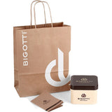 Bigotti Multi-Dial Black Leather Men's Watch | BG.1.10579-1