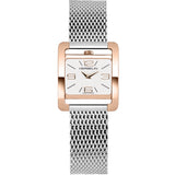 Herbelin 5th Avenue Silver Sunray Dial Rose Gold Women’s Watch | 17137PR11B