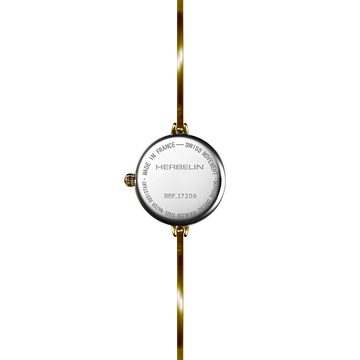 HERBELIN Fil Mother of Pearl Dial Yellow Gold Women's Watch | 17206/BP19