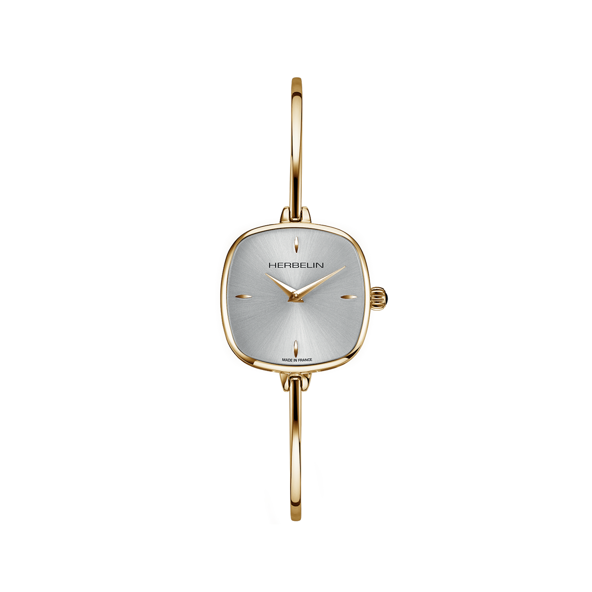 HERBELIN Fil Silver White Dial Rose Gold PVD Women’s Watch | 17207/BP11