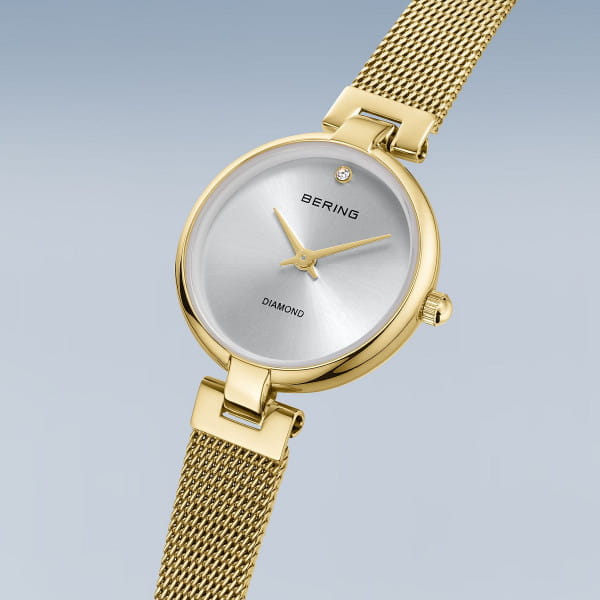 BERING Classic Polished Gold Women's Watch | 17724-330