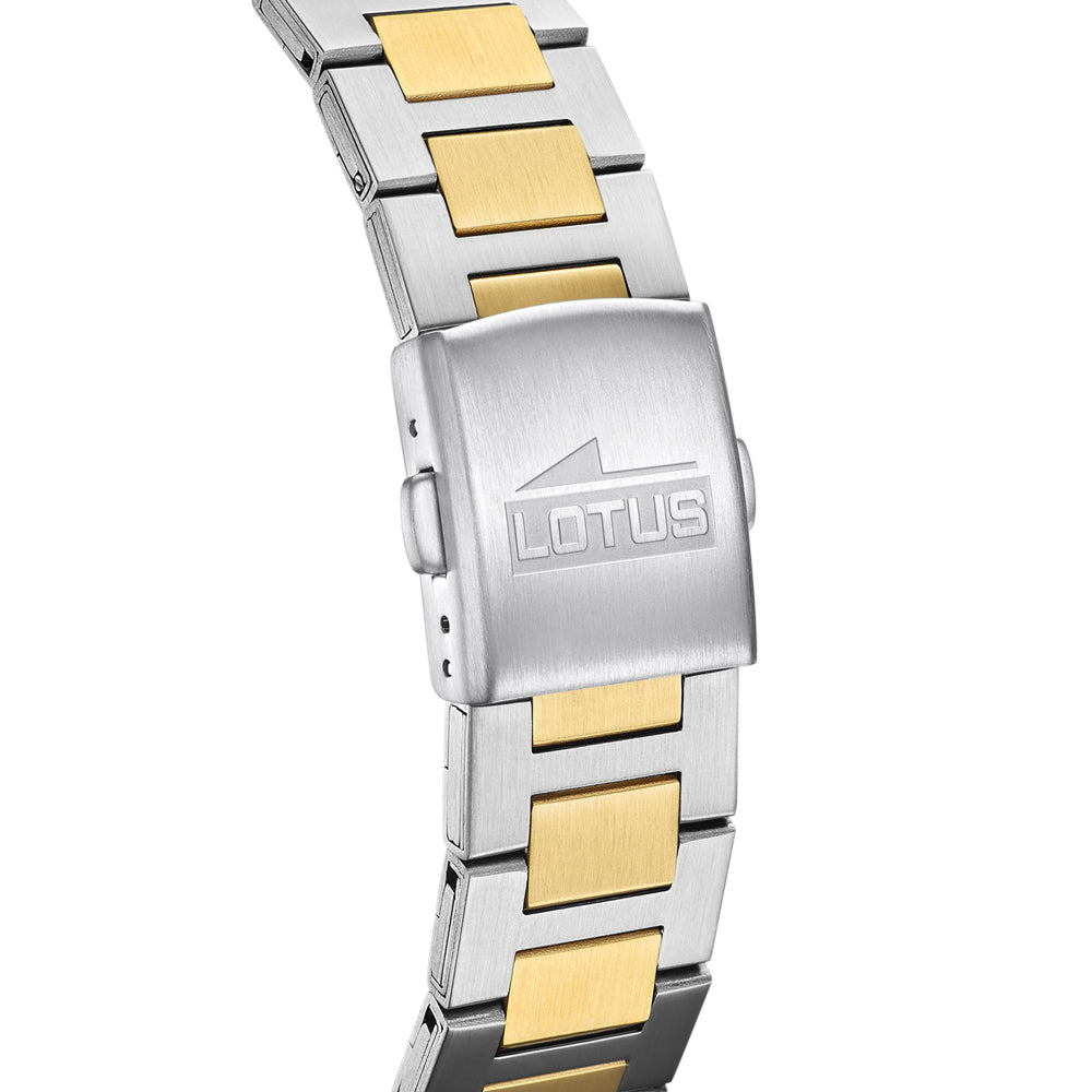 Lotus Freedom 40mm Champagne Dial Stainless Steel Men's Watch | 18836/3