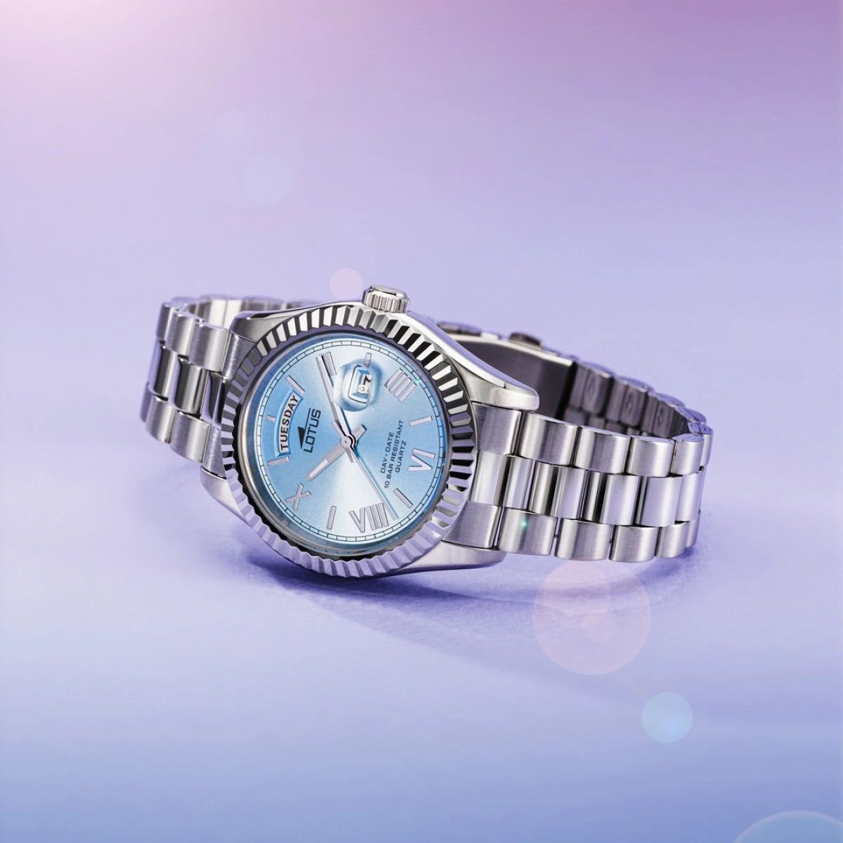Lotus Freedom Silver & Stainless Steel 41mm Men's Watch | 18854/8