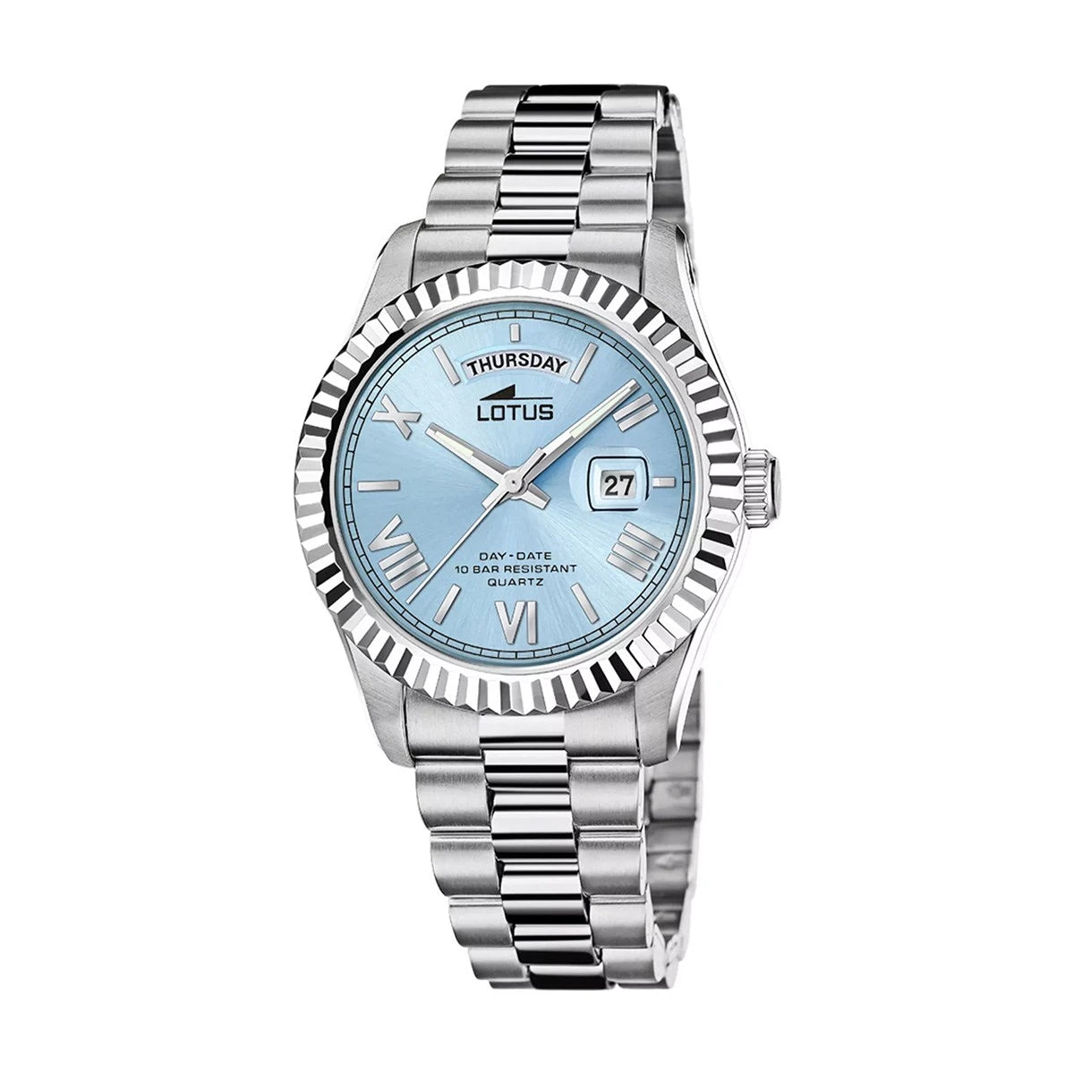 Lotus Freedom Silver & Stainless Steel 41mm Men's Watch | 18854/8