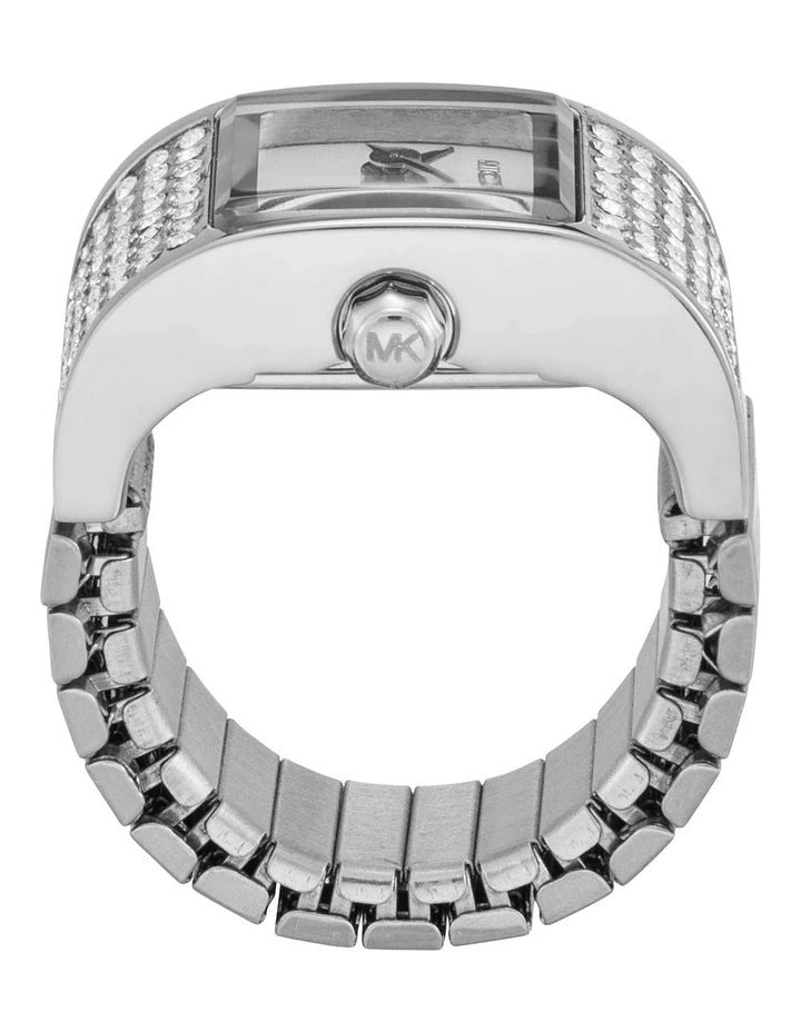 Michael Kors Darrington Two-Hand Stainless Steel Watch Ring | MK4884
