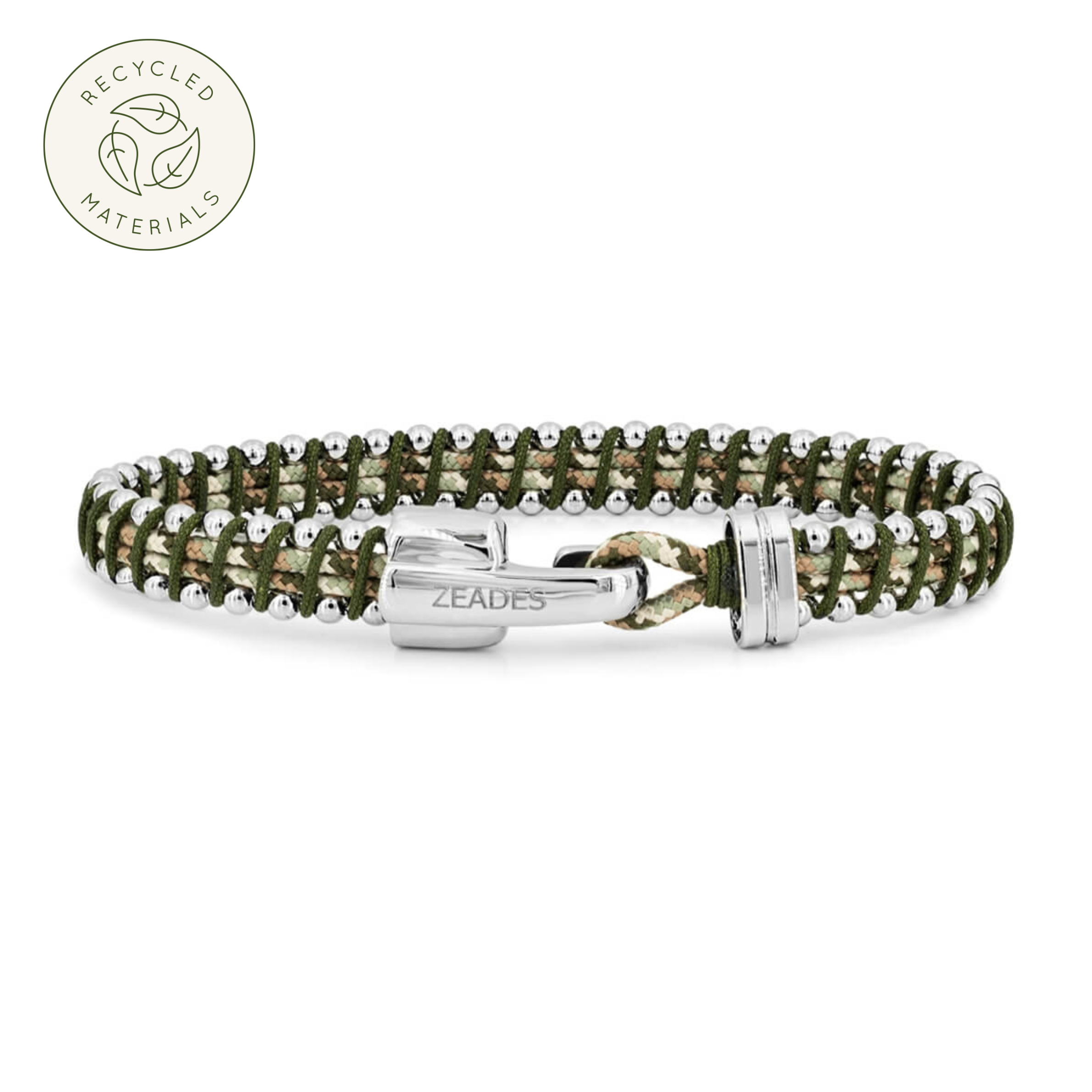 ZEADES MASAWA Eco Khaki Bracelet | ZMB02747