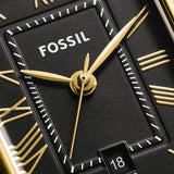 Fossil Raquel Quartz Black Dial Steel Strap Women’s Watch | ES5434