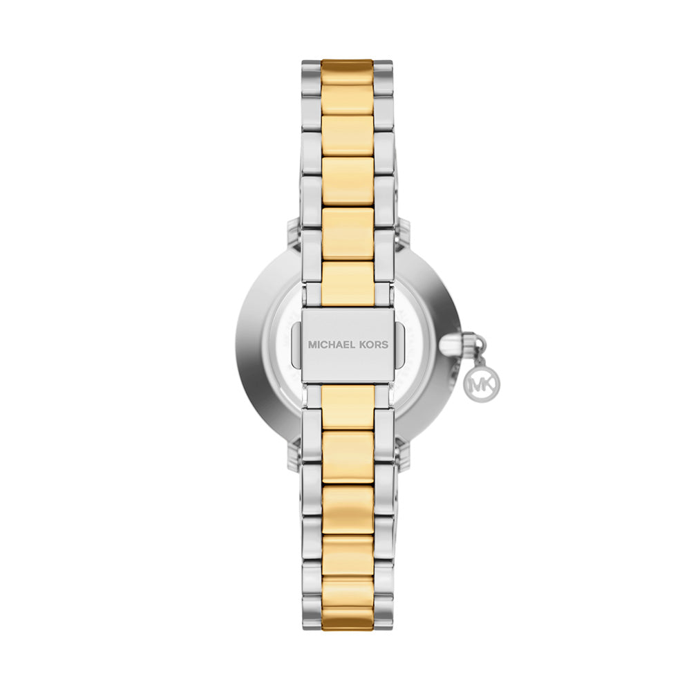 Michael Kors Pyper Silver Dial and Two-Tone Steel Bracelet 32mm Women's Watch | MK7574
