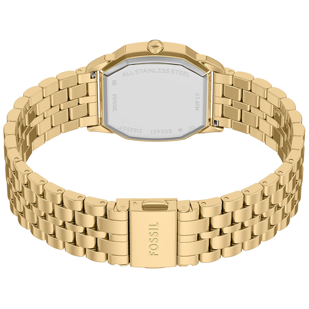 Fossil Harlow Green Dial Gold Women's Watch | ES5451