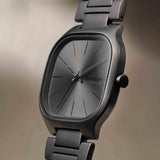 Skagen Mellem Three-Hand Blue Dial Leather Men's Watch | SKW6936