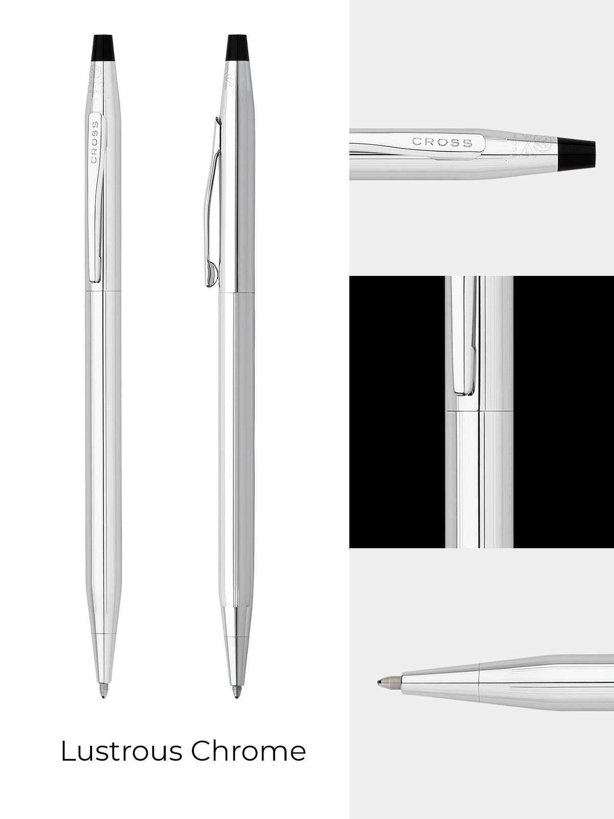 CROSS Classic Century Lustrous Chrome Ballpoint Pen | 3502