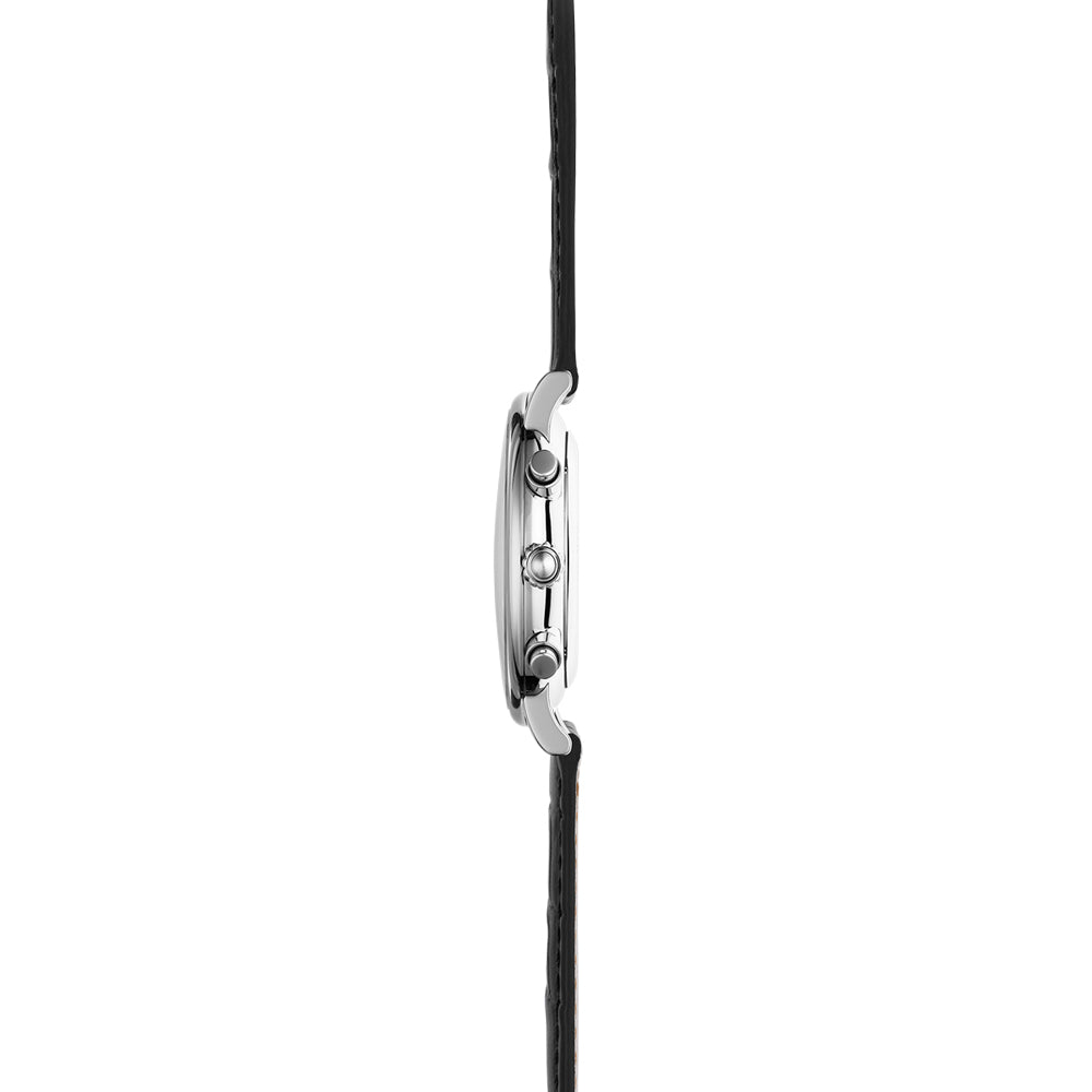 Herbelin Inspiration Chronograph Black Dial Stainless Steel Men's Watch | 35647AP14