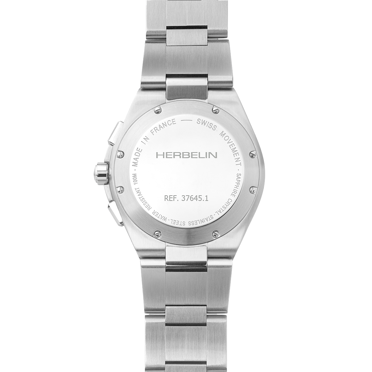 Herbelin Cap Camarat Black Dial Rose Gold Stainless Steel Men’s Watch | 37645B14TR