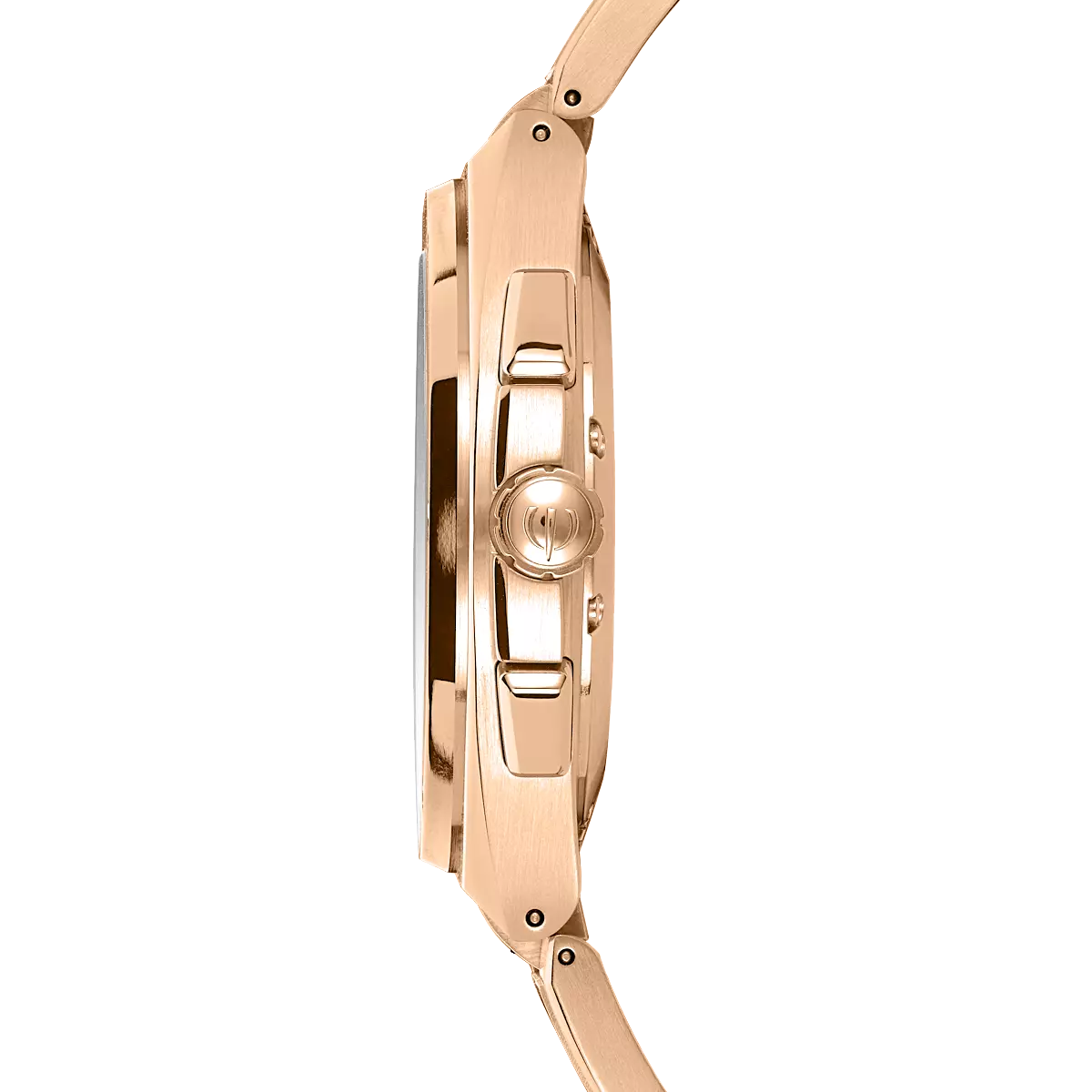 Herbelin Cap Camarat Black Dial Rose Gold Stainless Steel Men’s Watch | 37645BPR14