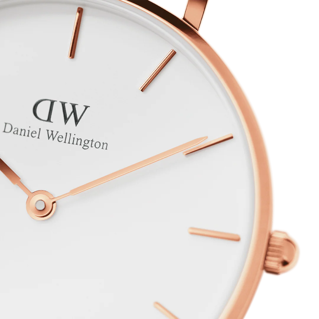 Daniel Wellington Classic Petite RG Melrose White 32mm | DW00100163