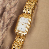 Fossil Raquel Three-Hand Date Gold-Tone Stainless Steel Women's Watch | ES5220