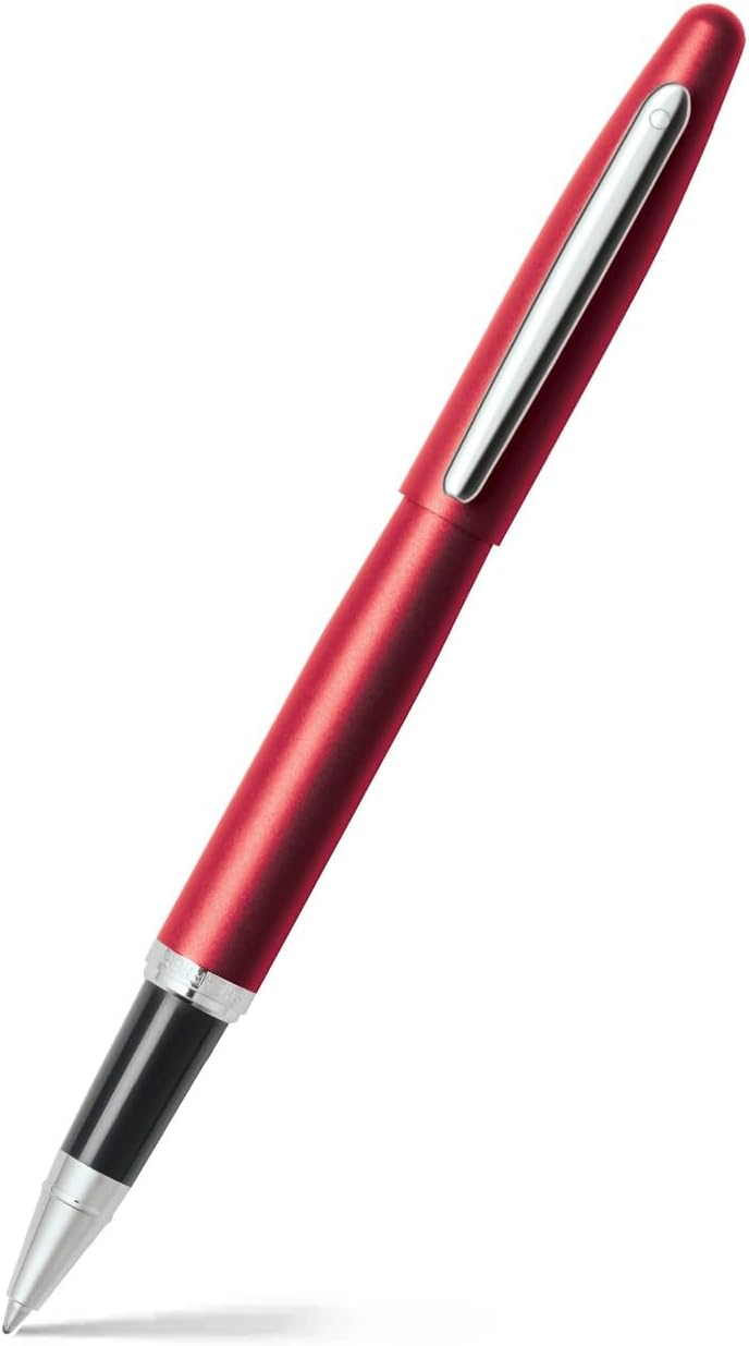 Sheaffer VFM Excessive Red with Chrome trims Rollerball Pen | E1940351