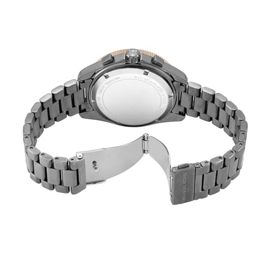 Michael Kors Maritime Grey Quartz Stainless Steel Men's Watch | MK9204