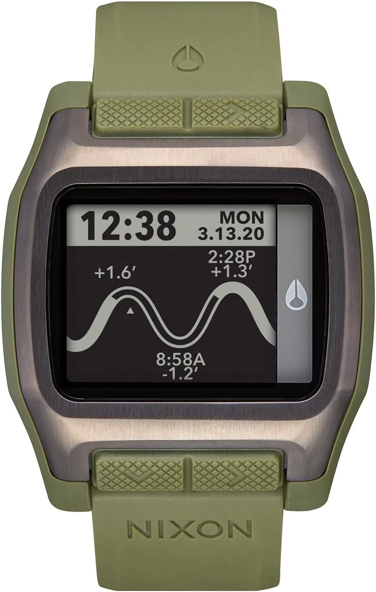 NIXON Surplus Digital High Tide Surf Watch | A13081085-00