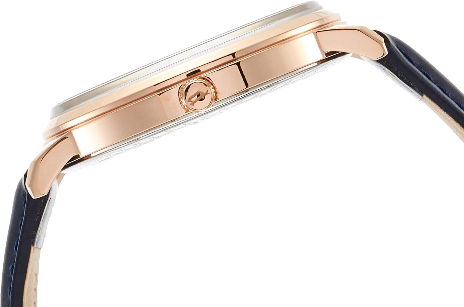 Police Virtue 3 Hands-Date Leather Strap Men's Watch | PL15307JSR03