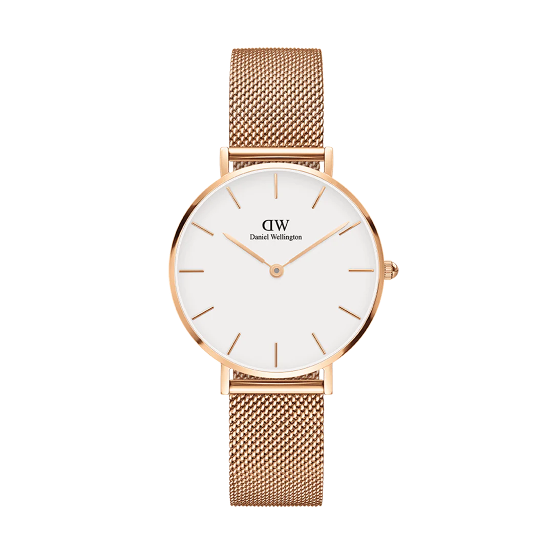 Daniel Wellington Classic Petite RG Melrose White 32mm | DW00100163