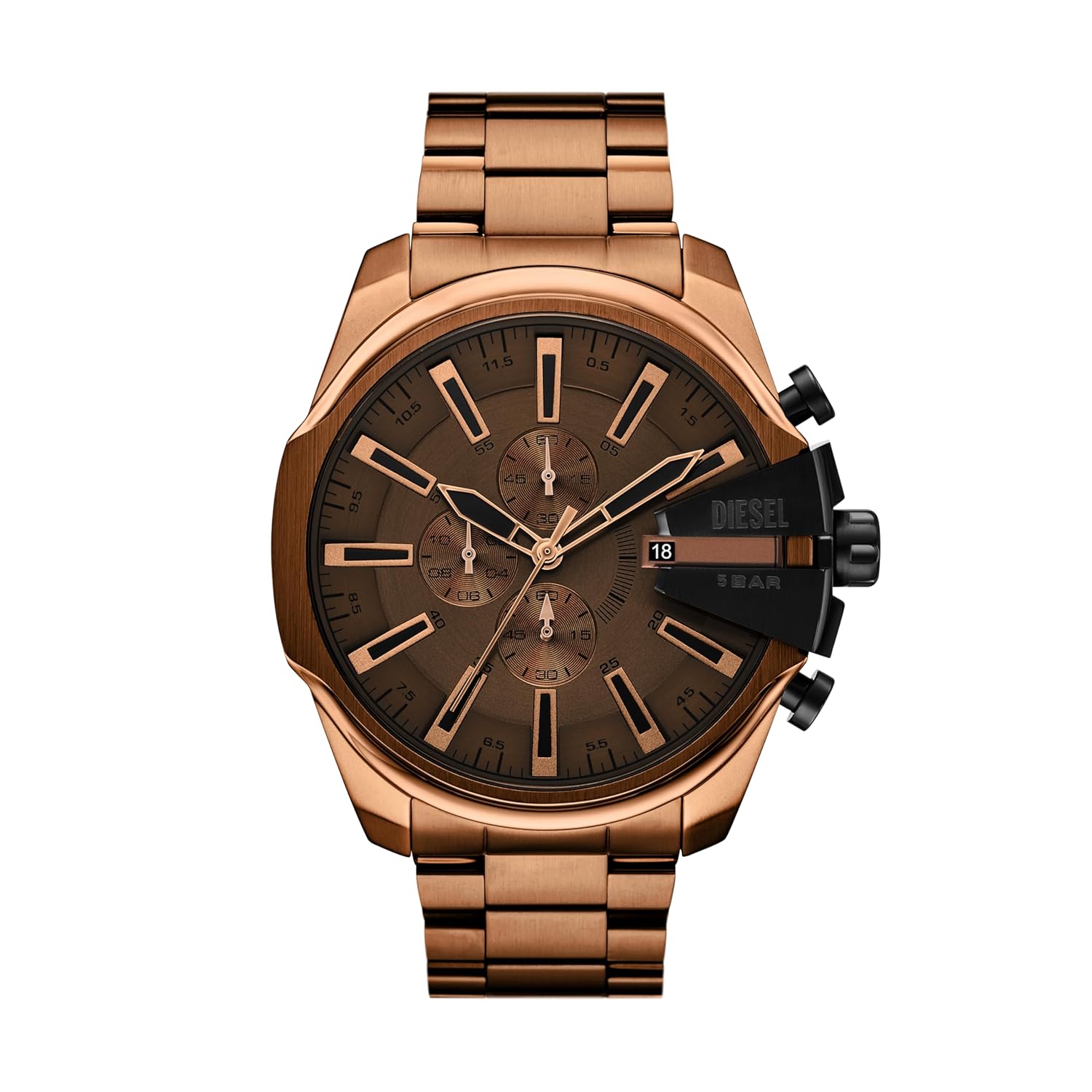 Diesel Mega Chief Slim Brown Men's Watch | DZ4697