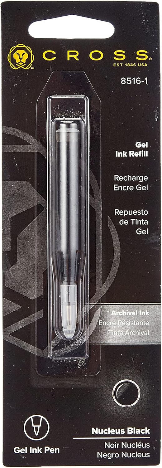 CROSS 8516-1 gel refill (for Cross Ion, Matrix) 1 piece in blister card, black | 8516-1