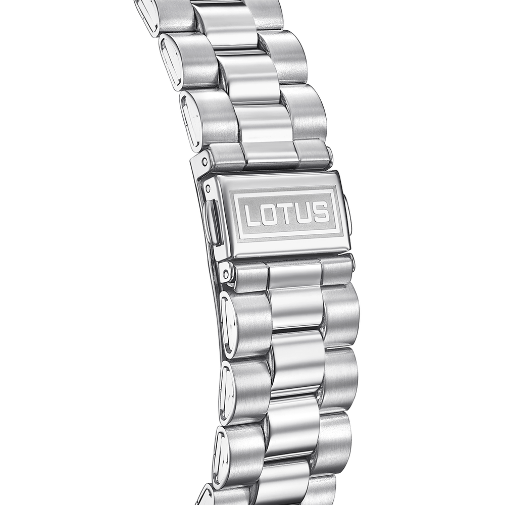 Lotus Freedom Silver & Stainless Steel 41mm Men's Watch | 18854/8