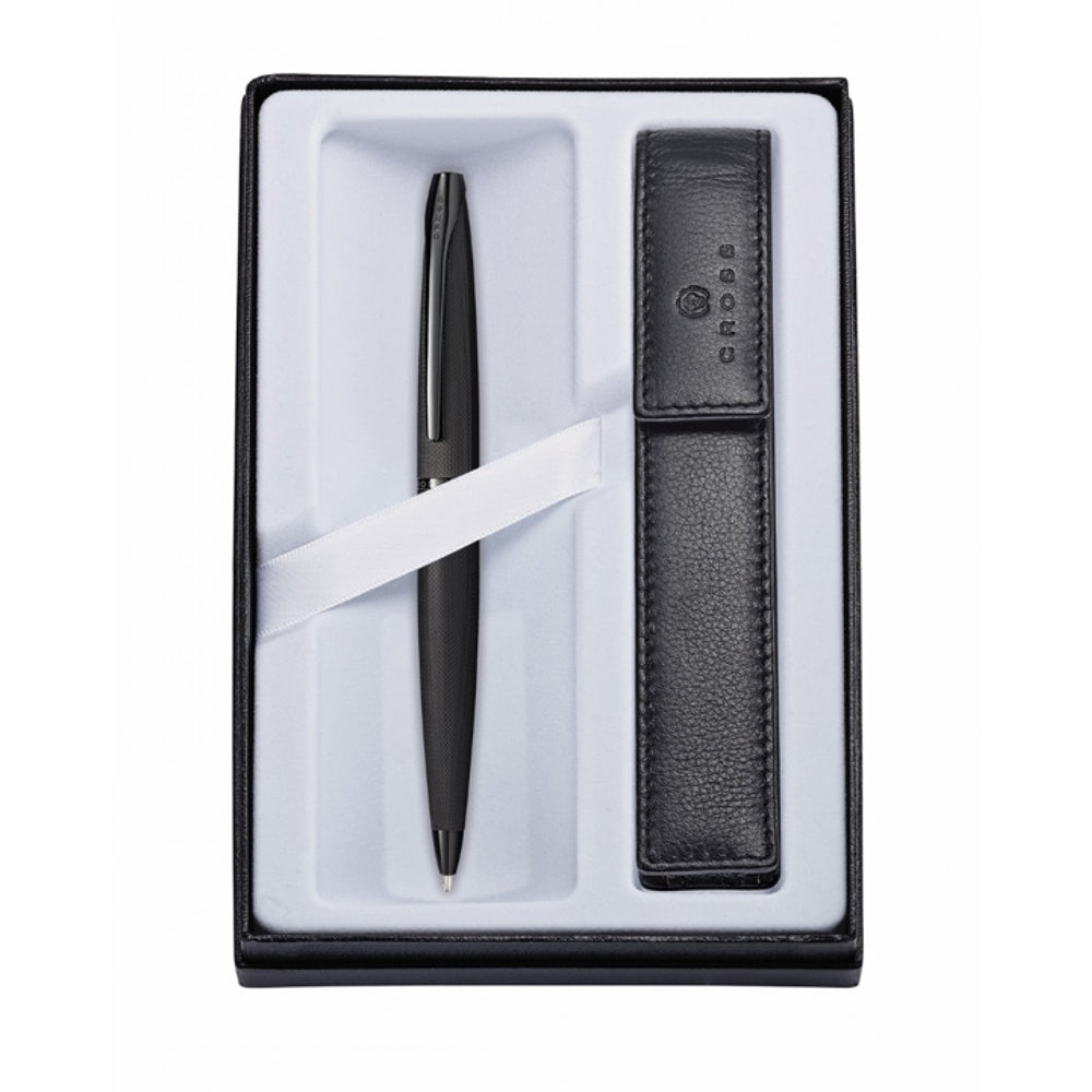 CROSS ATX Brushed Black Ballpoint Pen | 882-41