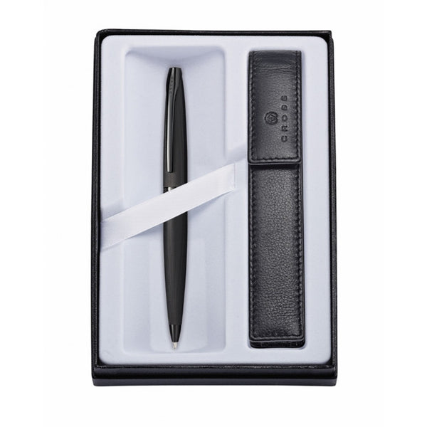 CROSS ATX Brushed Black Ballpoint Pen | 882-41