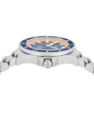 Emporio Armani Blue Sea Explorer Silver Stainless Steel Men's Watch | AR60090