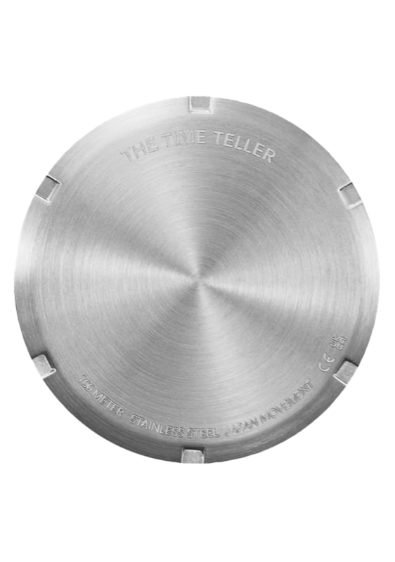 NIXON Time Teller - Silver Mandarin Unisex Watch | A0455212-00