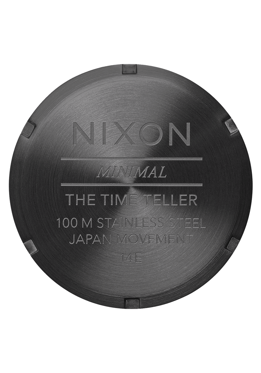 NIXON Time Teller Gold Dial and Gold Steel Bracelet 37mm Women's Watch - view 5
