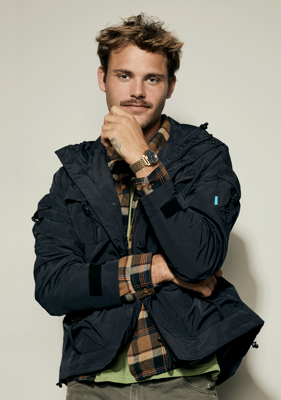 NIXON Time Teller - Desert Gold Arles Blue Unisex Watch | A0455301-00