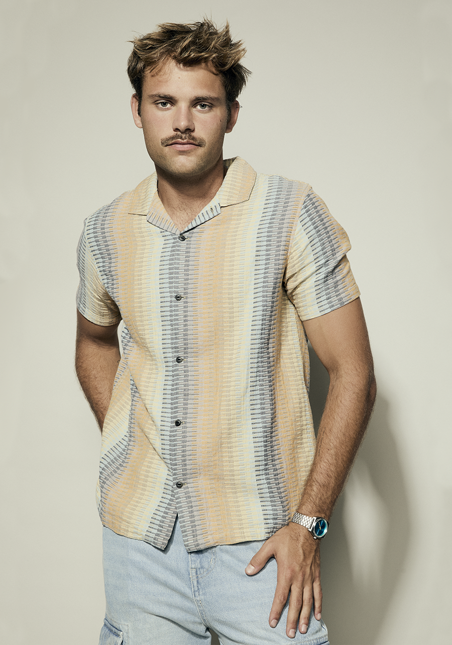 NIXON Time Teller - Silver Byron Blue Unisex Watch | A0455302-00