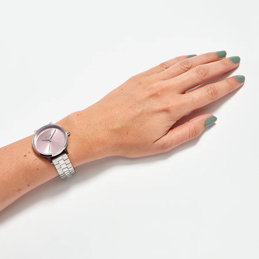 NIXON Kensington Silver Lavender Women's Watch | A0992878-00