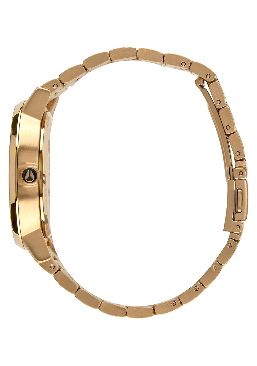 NIXON Kensington Black Dial and Black Steel Bracelet 37mm Women's Watch - view 2