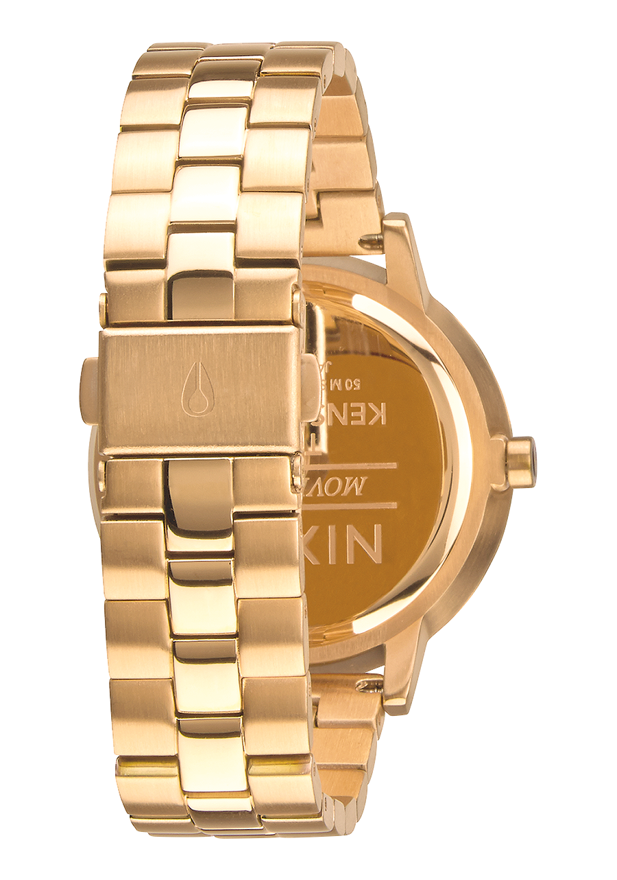 NIXON Kensington Black Dial and Black Steel Bracelet 37mm Women's Watch - view 3