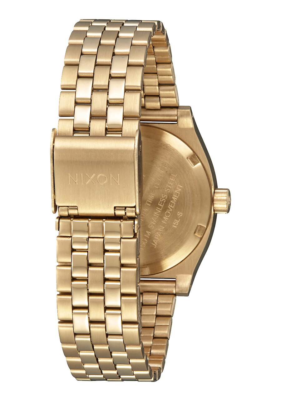 NIXON Medium Time Teller - Light Gold Green Unisex Watch | A11302626-00
