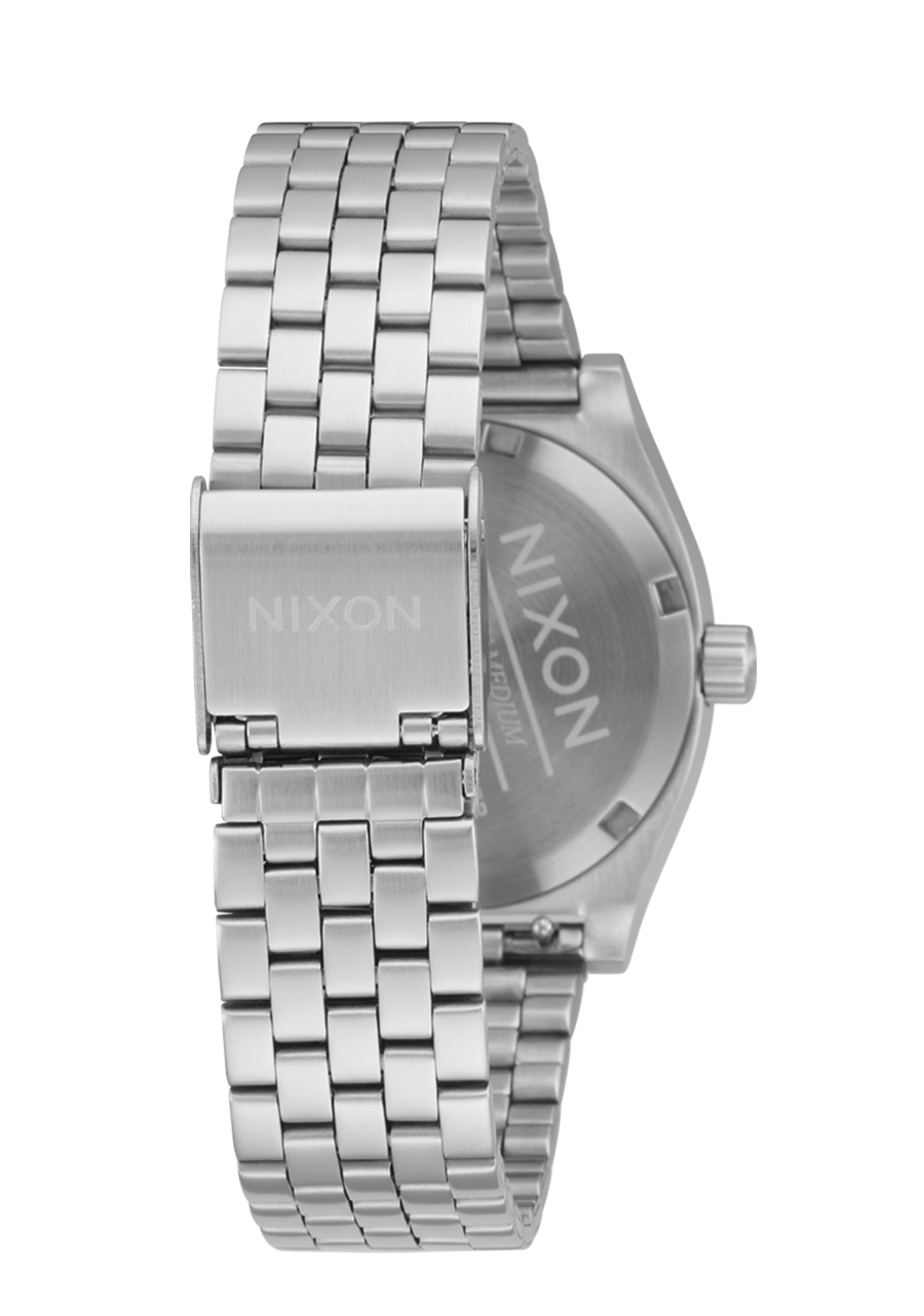 NIXON Medium Time Teller - Silver Pink Unisex Watch | A11302719-00