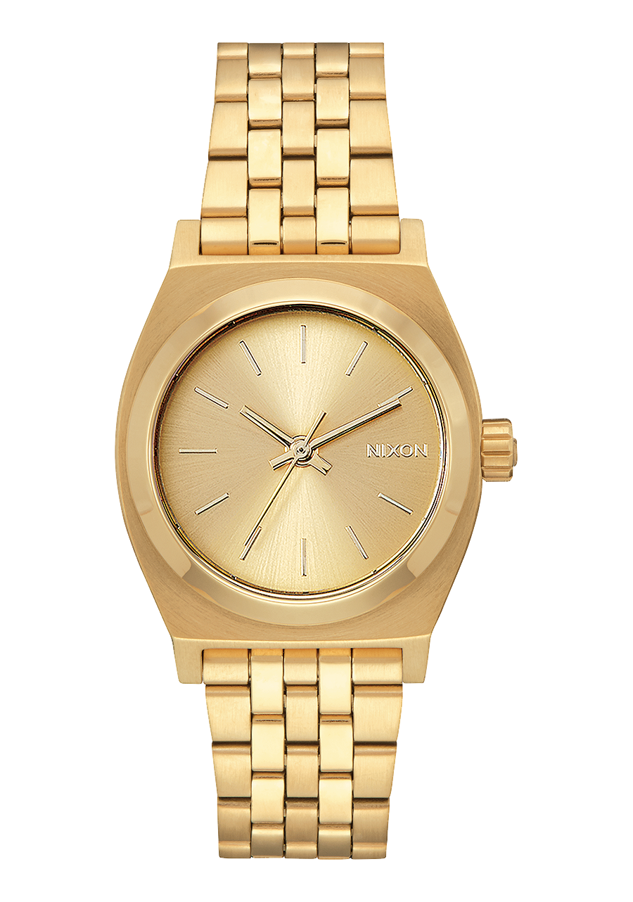 NIXON Medium Time Teller - All Gold Unisex Watch | A1130502-00