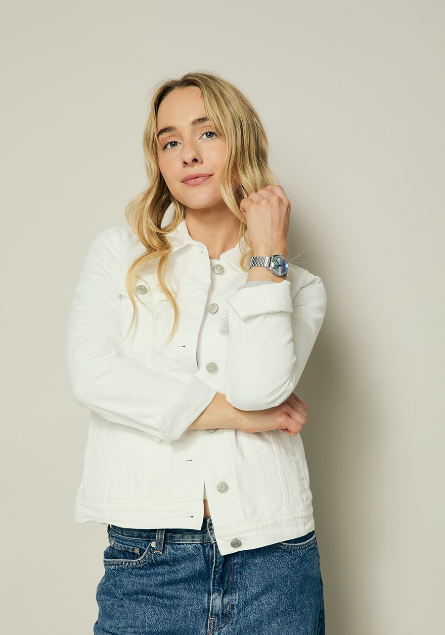 NIXON Medium Time Teller Silver / Dusk Unisex Watch | A11305357-00