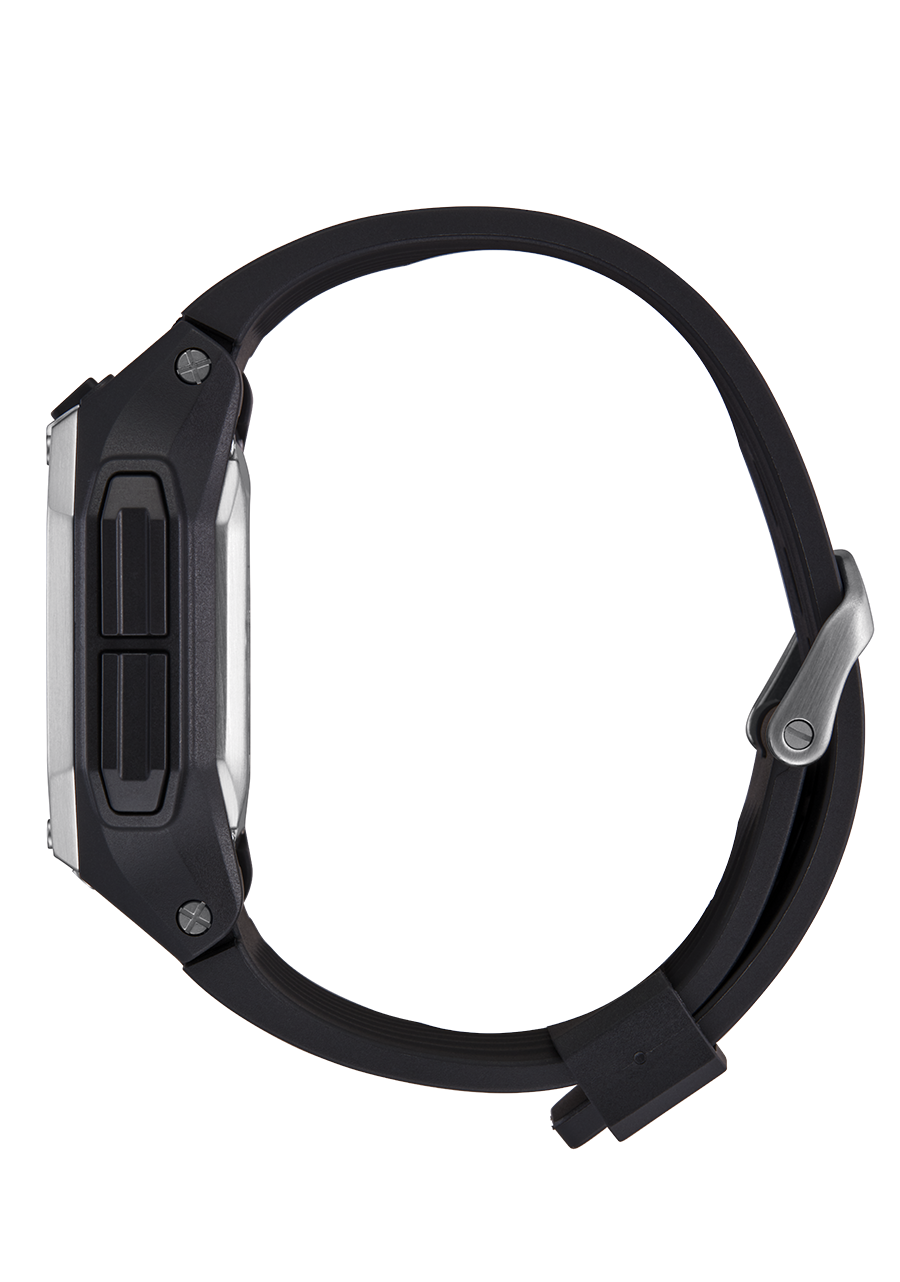 NIXON Regulus Black Dial and Black Rubber 46mm Men's Watch - view 2