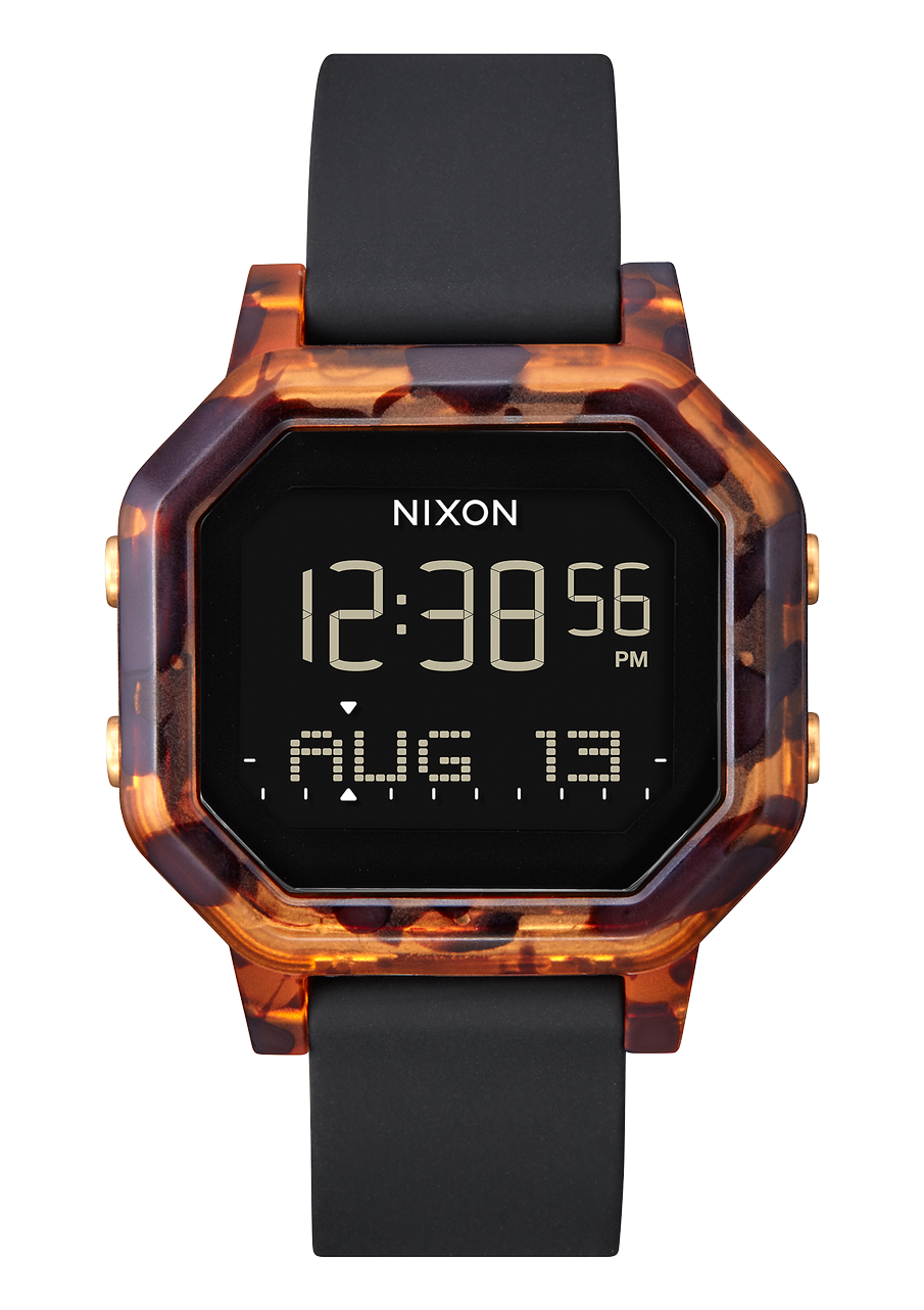 NIXON Siren Tortoise Digital Unisex Watch | A1210646-00