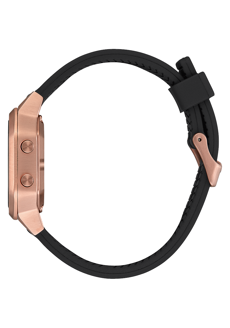 NIXON Siren Stainless Steel - Rose Gold / Black Digital Unisex Watch | A12111098-00