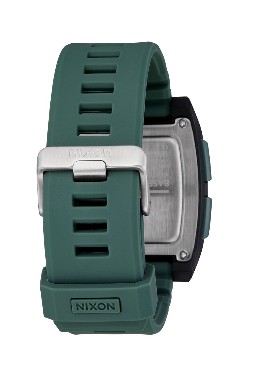 NIXON Base Tide Pro Black / Sage Men's Surf Watch | A13075364-00